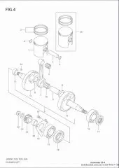 Piston set,os 1.0 (12100-46411-100)