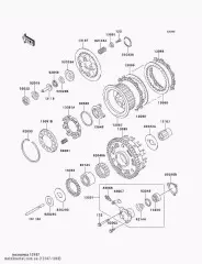 Диск-зчеплення OPERATIN ZX1100-C (131871069)
