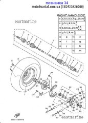 Пластина (1XD-F2342-00-00)