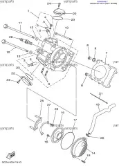 Прокладка Головки Цилиндра, 1 :: GASKET, CYLINDER HEAD 1 (5GH-11181-00-00)