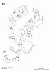 Protector, muffler d (14196-06G00-000)