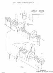 Ring set,piston (12140-33012-050)