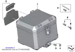 Компл. обивки низа верхн. контейнера (77448546808)