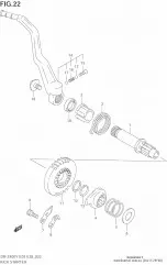 Shaft dr-z400 (26211-29F00-000)