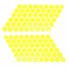 Соти на бак універсальні, Жовтий