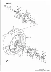Spacer,rear axle,l (64751-46E00-000)