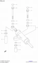 Spacer,steering damp (51722-02F10-000)