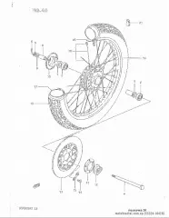Spoke set (55320-18420-000)