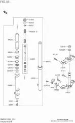 Spring-front fork,k= (K4402-61737-000)