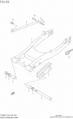 Swingingarm vz800/v- (61100-48E02-019)