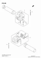Switch assy,handle v (37400-48GA0-000)