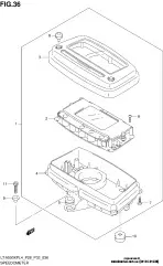 Switch rubber lt-a70 (34124-31G30-000)