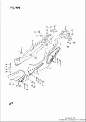 Tape frame cover (68145-17E20-D6G)