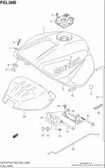 Tape set gsx-r600&75 (68110-35F20-1LE)