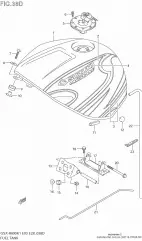 Tape set,fuel tank,u (68110-39FA0-MG6)