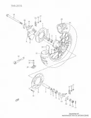 Tube assy,wheel inne (65200-02B40-000)