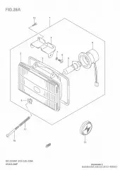 Unit,lamp dr-z400e/k (35121-03D02-000)
