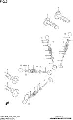 Valve,intake gsf1250 (12911-18H00-000)