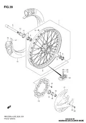 Washer,front brake (59232-36E30-000)
