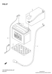 Wire, battery gsx-r6 (33820-37H00-000)