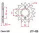 Зірка передня JT Sprockets JTF430.14
