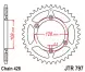 Зірка задня JT Sprockets JTR797.51