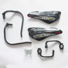 Захист рук із кріпленням ACCEL HGS10BK/BK (22+28MM), Чорний