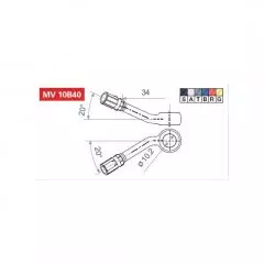 Фітинг LUCAS MV10B40A