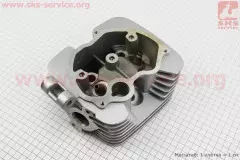 Головка циліндра CG 150cc діаметр 62мм гола, на 2 глушники (Китай)