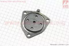 Клапан зворотний D=60mm, під фланець трикутник (Китай)