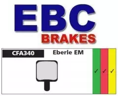 Колодки гальмівні дискові EBC CFA340HH