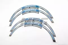Наклейка на колесо 17-18 YAMAHA синя (6058)