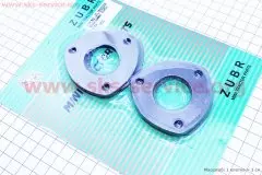 Прокладка глушника R175A, R180NM 3отв., коліно-глушник, к-кт 5шт, на блістері (Viper)