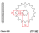 Зірка передня JT Sprockets JTF562.09