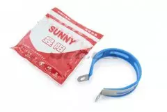 Хомут глушника + гумка 4T GY6 50, (SUNNY)