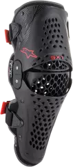 Наколінники Alpinestars SX-1 V2, Чорний/Червоний, XXL