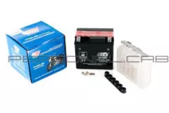 Акумулятор OUTDO 4Аh UTX 5L-BS заливний (L119*W60*H128mm)+електроліт, Чорний