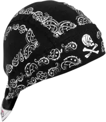 Бандана ZAN Flydanna Head Wrap, Чорний/Білий