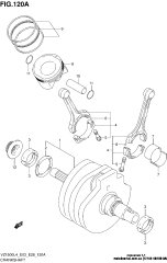 Bearing,crank vz1500 (12164-40H00-0A0)