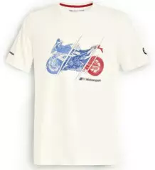 BMW M Motorsport T-Shirt White L (76617923292)