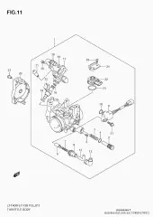 Body assy,throttle l (13400-27H01-000)