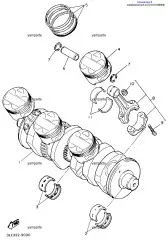 Болт Шатуна :: BOLT, CONNECTING ROD (12R-11654-00-00)