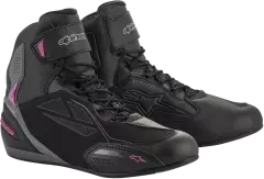 Черевики Alpinestars Stella Faster-3 Drystar, Чорний/Сірий/Рожевий, 38