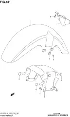Brace,front fender v (53120-06J10-000)