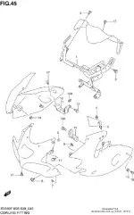 Bracket,side cowl sv (94541-19F01-000)