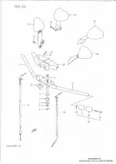 Cable, starter (58410-48B00-000)