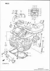Cap, cylinder head c (11173-38A03-000)