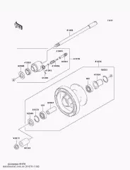Корпус-в сборі-METER шестерня VN800-C1 (410781106)