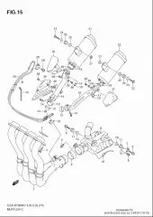 Clamp, connector gsx (14459-21H10-000)