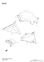 Cover, cowling gsx-r (94461-37H00-000)